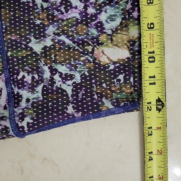 Lululemon Wunder Under Crop II Roll Down Floral Sport White Multi - Picture 13 of 13